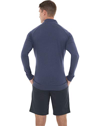 Image of Three Sixty Six Mens Lightweight Dry Fit Pullover - Long Sleeve Half Zip Golf Jacket for Men