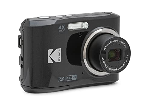 KODAK PIXPRO Friendly Zoom FZ45-BK 16MP Digital Camera with 4X Optical Zoom 27mm Wide Angle and 2.7" LCD Screen (Black) - Image 5