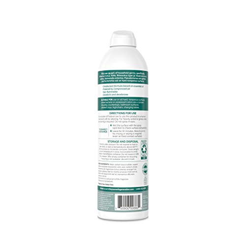 Image of Seventh Generation Disinfectant Spray, Eucalyptus Spearmint & Thyme Scent, 13.9 Ounce (Pack of 4)