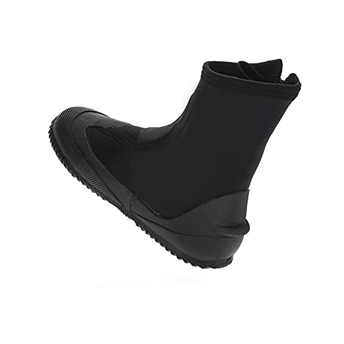 Botas de buceo para aguas frías Keep Diving zapatos cómodos de neopreno negro L