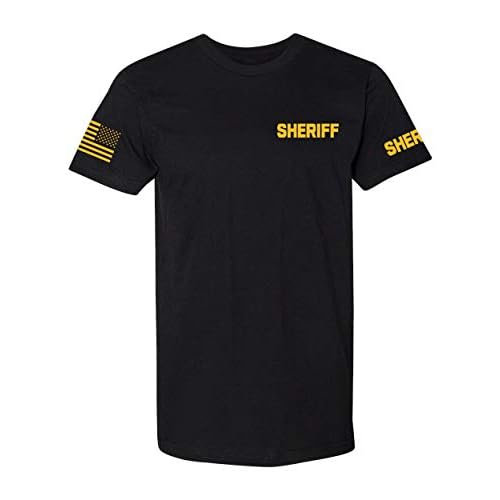 Law Enforcement - Police EMS FBI Fire Rescue Sheriff K-9 Two-Sided T-Shirt…