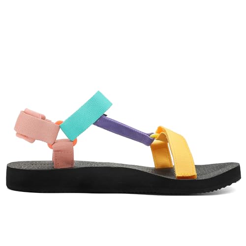 Image of Women's Original Sandals Comfortable Quick-Drying Casual Sport Sandal Walking Hiking Water Sandals With Arch Support 2025