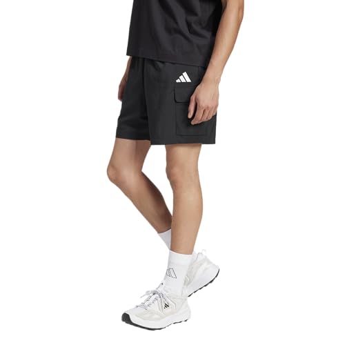 adidas Men's Essentials Small Logo Cargo Chelsea Shorts3