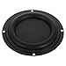 Gatuida Speaker Diaphragm Plate 4 Inch Bass Loudspeaker Passive Radiator Diaphragm Rubber Vibration Plate for Subwoofer Car Speaker Vibration Membrane Replacement