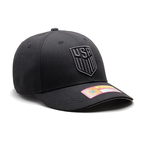 Fan Ink Team USA Gorra Ajustable Negra miniatura 3