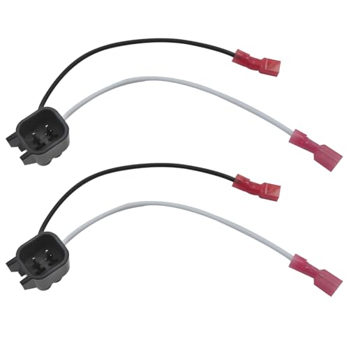 Premium 2-Pack Car Front Rear Door Speaker Wiring Harness for 2008 Mazda 5