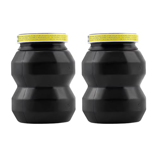 Compatible Con Dodge Para Ram 1500 2WD 4WD Crew Cab 2009-2023 Kit De Resorte Auxiliar De Suspensión Trasera Fuelle De Suspensión Neumática Fuelle De Resorte Neumático neumática Suspensión