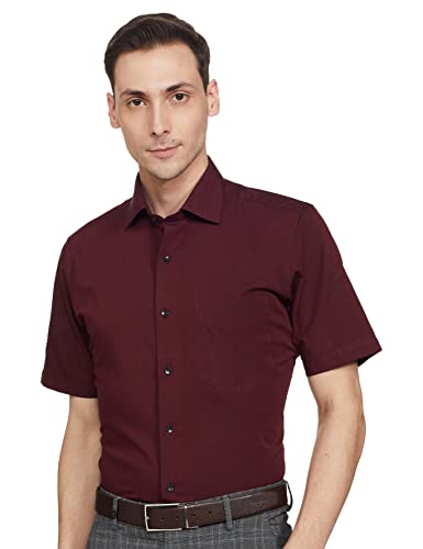 Image of Van Heusen Men's Regular Shirt (VHSHBCUPF27413 Brown 44)