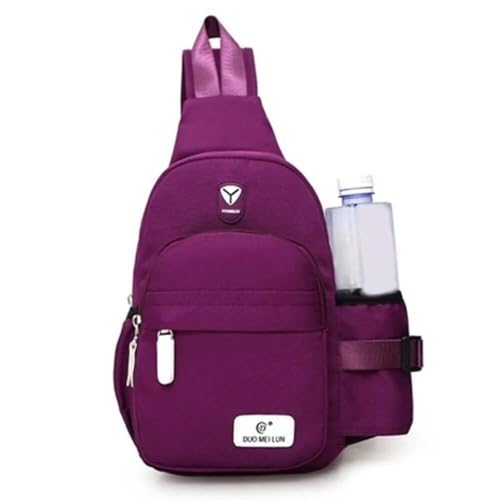Sac à bandoulière Oxford pour femme avec multi-poches pratiques