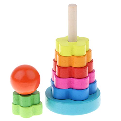 stacking rings toy wooden