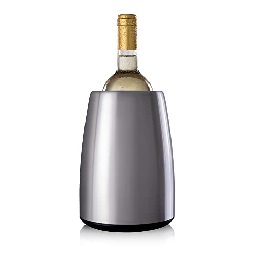Chiller Bottle - Rapid Wine Cooler Color: Acero inoxidable. Se suministra con inserto enfriadora de botella.