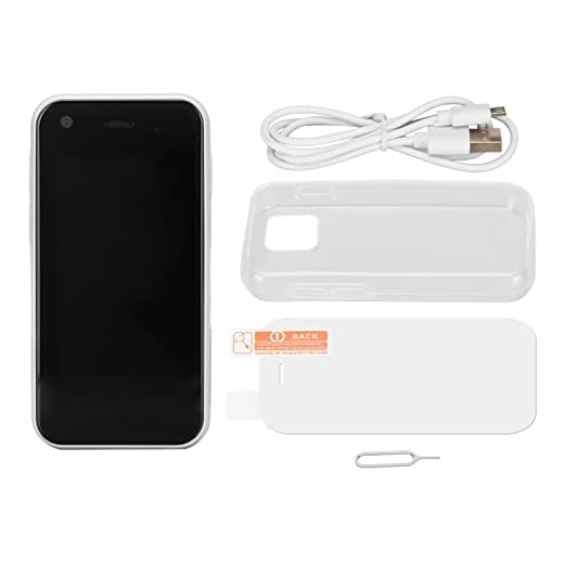 Cuifati XS11 Mini Mobile Phone, 2.5in Cell Phone WiFi GPS 1GB 8GB Quad Core for Android Smart Phone for Students (White)