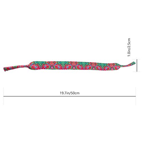 Amosfun Pulseira de Retenção de Fio Elástico de Neoprene para Óculos Esportivos E Porta-Óculos de So