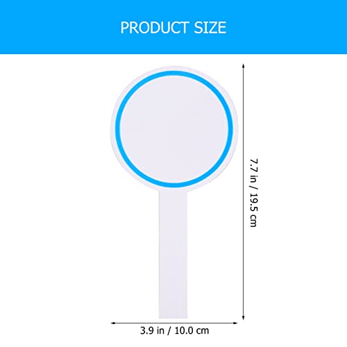 6st Anzeigetafel Auktionspaddel Quiz-antwort-whiteboard Wertungstafel Aus Papier Trocken Abwischbare Antwortpaddel Signiertes Bild Schreibtafeln Löschbar Student Schaum Das Schild