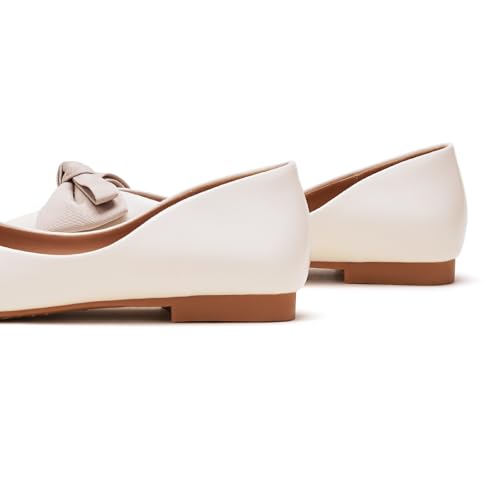 Image of C.Paravano Flats for Women | Ballet Flats | Square Toe | Dressy Casual Shoe