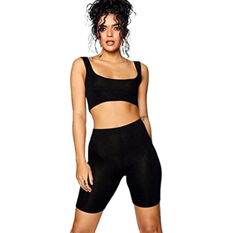 Zerox World Womens Cycling Shorts Dancing Gym Biker Hot Pants Leggings Active Casual Sports (Black, ML) Cover