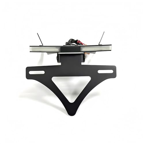 Support de plaque moto Honda CB650R CBR650R anti vibration arrière bavette courte 2021-2025