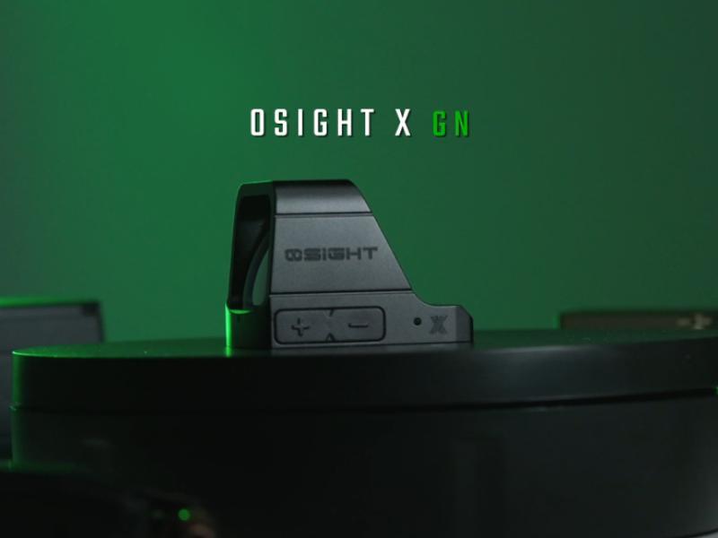 Amazon.com : OSIGHT X Open Green Dot Sight, 3&32 MOA Multi-Reticle