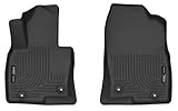 Husky Liners X-act Contour Floor Mats | Fits 2016-2023 Mazda CX - 9 | Front Row, 2-pc Black - 52101
