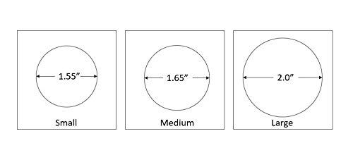 Tatatattoos Temporary Realistic Nipple/Areola Tattoos - Medium Size, Light Shades Variety Pack (1 Pair Of Each Color) #TOP3