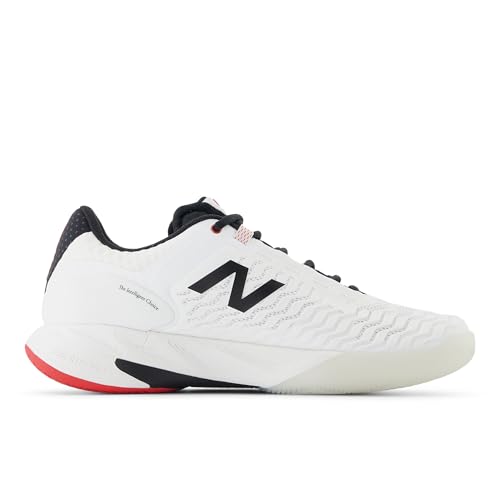 New Balance New Balance Men's Fresh Foam X CT-Rally V2 Tennis Shoe, White/Gum, 9 M