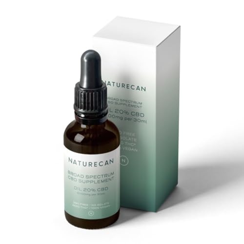 Naturecan CBDオイル 国内製造 サプリメント 健康食品 ブロードスペクトラム THCゼロ保証 ビーガン (CBD20%/30ml)