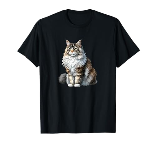 Longhair Cat Lover T-Shirt