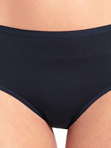 Image of Jockey 1807 Women's High Coverage Micro Modal Elastane Stretch Mid Waist Hipster with Ultrasoft Exposed Waistband
