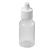 ericotry 50 Pcs 30ml Empty Plastic Squeezable Dropper Bottles Dropping Bottles Dropper Vials Plug Can Removable the Lip Can Be Screwed On