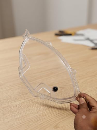 Image of A.K Speedometer Glass for Activa 125 Bs4 Digital Meter Clear Replacement Part 2013 To 2019 Model(1Pc)