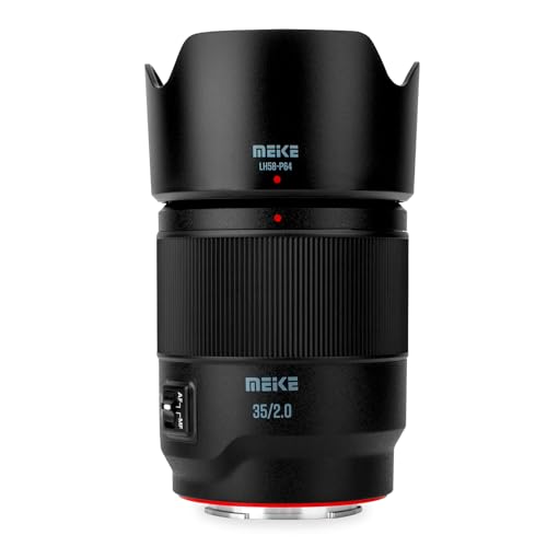 Image of Meike 35mm F2.0 Auto Focus Full Frame STM Stepping Motor Lens Compatible with Sony E Mount Cameras A7 A7R A7IV A7R IV A7III A7RII A7RIII A7SIII A9 A7C A7CII