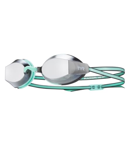 Image of TYR Black Ops 140 EV Racing Mirrored Swim Goggles Women's Fit