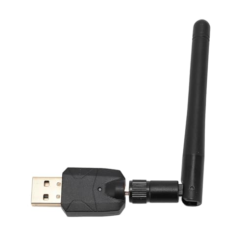 USB BT Adapter, BT5.4 EDR BLE Class1 100m Adapter, 328FT Ultra Long Range BT Receiver Transmitter for Laptop and Desktop Computers