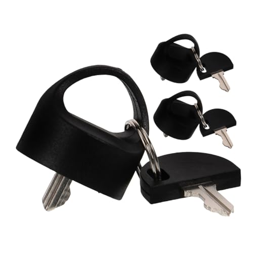 FOMIYES 3pcs Mobility Scooter Key E-Scooter Forklift Key Motorized Wheelchair Electric Scooter Scooter Lectric Mobility Scooter Electric Wheelchair Electrical Scooter Black Plastic