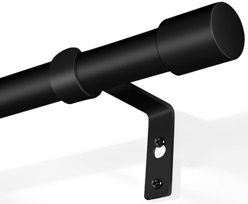 Bastone Tenda Estensibile 76-228cm, Asta Per Tende In Metallo Con