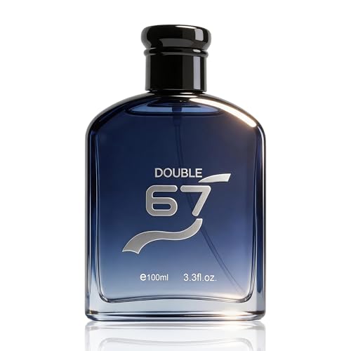 Image of AFLUXE Double 67 Eau de Toilette for Men, Long Lasting Woody Aromatic Fruity Cologne, Fresh Mens Fragrance, 3.3 fl oz (100 ml)