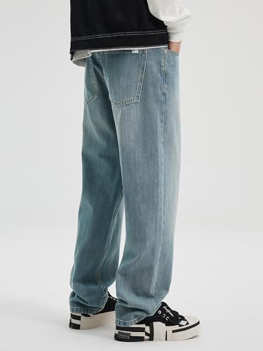 Jeans Pants Trousers Denim Spring Summer Soft Breathable Simple Versatile Blue Elastic Men's Lyocell Luxury Casual Men2