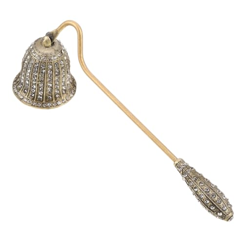 Healeved Handheld Tea Light Snuffer Metal Candle Extinguisher Tool Designed for Decorative Candles