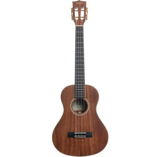 Kala Solid Mahogany Super Tenor Ukulele, Acoustic Ukulele with Ebony Fingerboard, Premium Sound, 30-Inch Size, Ideal for Players of All Levels, Natural Satin Finish
