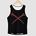 Ironworker Crossed Tools Funny Women's Sports Tank Tops Workout Athletic Running Sleeveless Shirts M