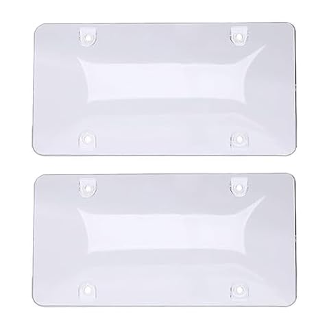 APDOMU Unbreakable License Plate Shields Cover