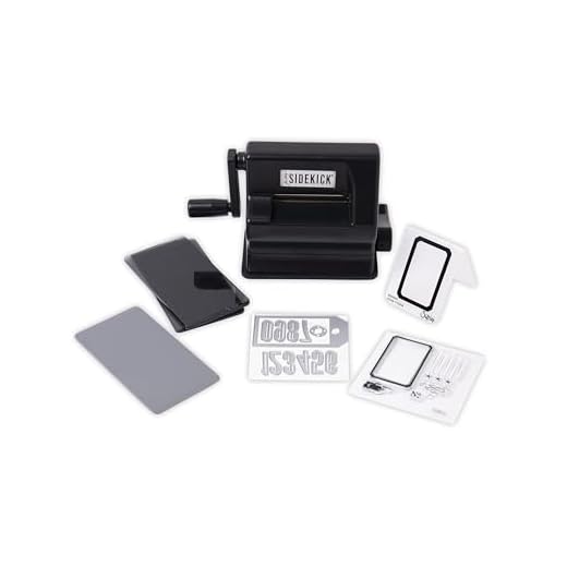 Sizzix Tim Holtz Sidekick Starter Kit Manuelle Stanz- und Prägemaschine, 6.35cm