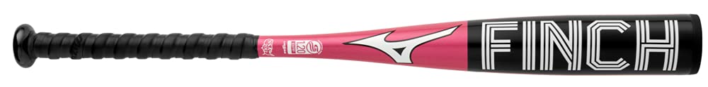 Mizuno Finch Youth Tee Ball Softball Bat (-13), 25 inch/ 12 oz, 2 1/4 in. Barrel