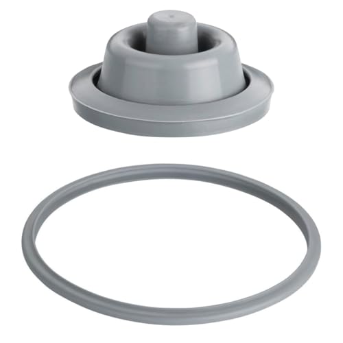 1 Valvula Goma anillo de sellado junta para olla a presión (22 cm) compatible con WMF Perfect Pro & Perfect Ultra - Junta de Abertura de Evaporación para Ollas a Presión de 3L - 8,5L de Silicona