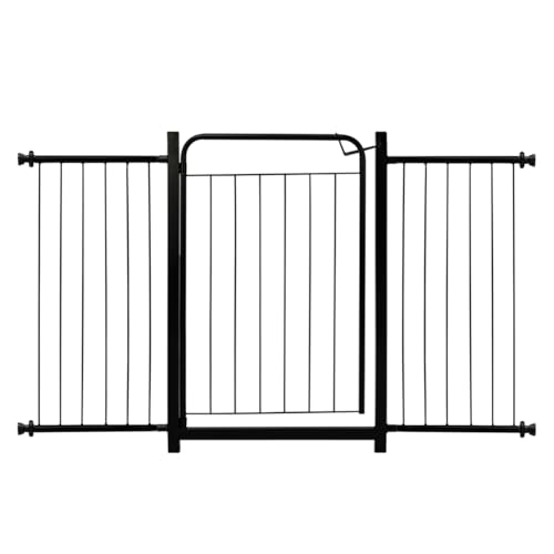 Cercado Grade Segurança Bebê Cão Criança Pet Dog Cercado Aço Carbono 129 à 134cm - Itagold