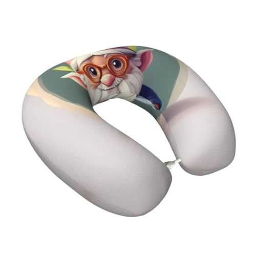 Almohada de poliéster para cuello y hombro negra miniatura 2