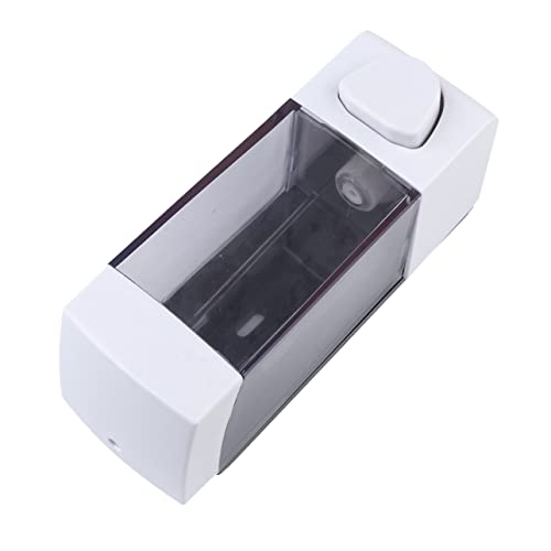 Unomor 350ml Wall-Mounted Soap Pump Hand Soap Dispenser Abs Material Leakproof Suitable for Kitchen Bathroom Office