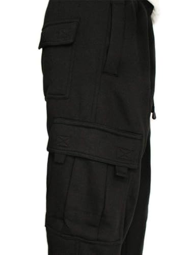 CEHT Men's Cargo Sweatpants Joggers Casual Pants with Pockets for Hiking Athletic Workout3