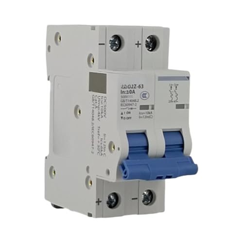Disjoncteur miniature B2Z-63 coupure bipolaire performante 2P 63A