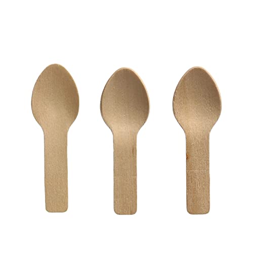 Papstar Fingerfood Löffel Holz pure